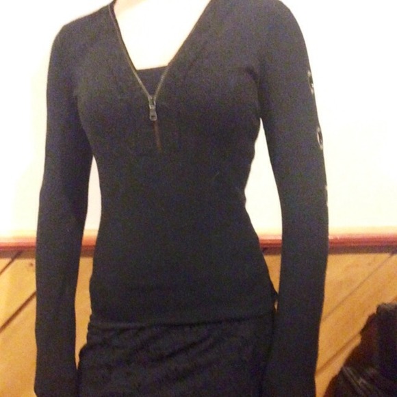 Armani Exchange black sweater - Picture 4 of 4