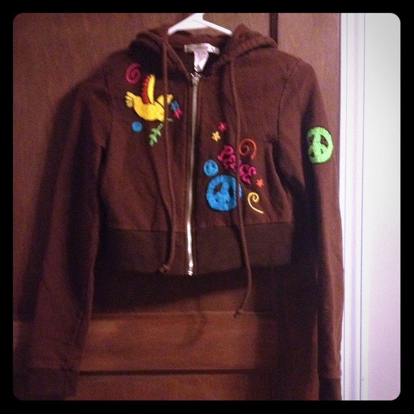 Adorable cropped hoodie