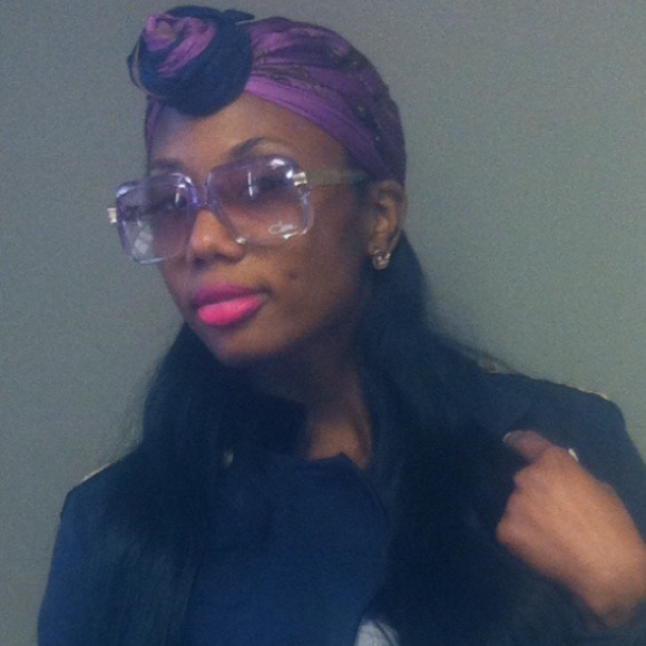 SOLD!!! Authentic purple Cazal glasses