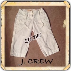 #295   🌾J. CREW CHINO CITY FIT CAPRIS🌾