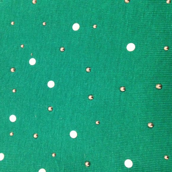 🎉HOST PICK🎉 NWT Green Embellished Sweater - Picture 3 of 4
