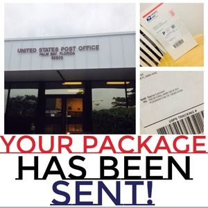 YOUR PACKAGE HAS BEEN SENT!💙
