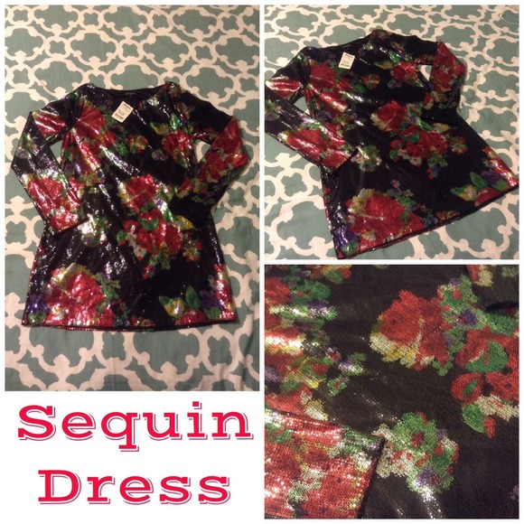 Sequin dress from Express
