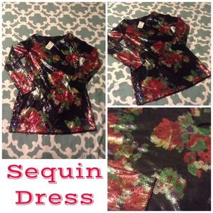 Sequin dress from Express