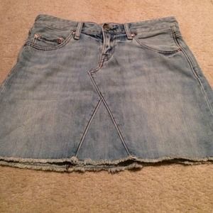 Gap denim skirt