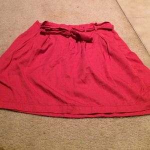 Gap, reddish/dark pink skirt