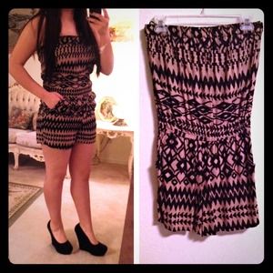 ❌SOLD❌Tribal pattern romper