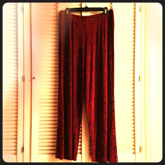 Red pants