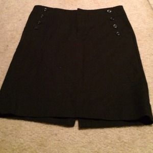 Gap black pencil skirt with pockets