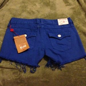 Royal blue Brand New True shorts