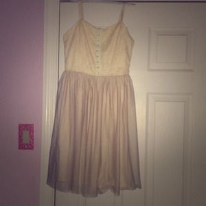 Peach dress flows out when put on🎀