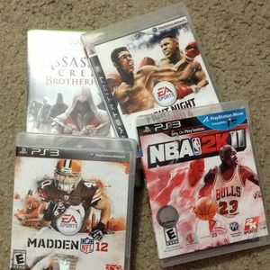 Ps3 pre-owned video games