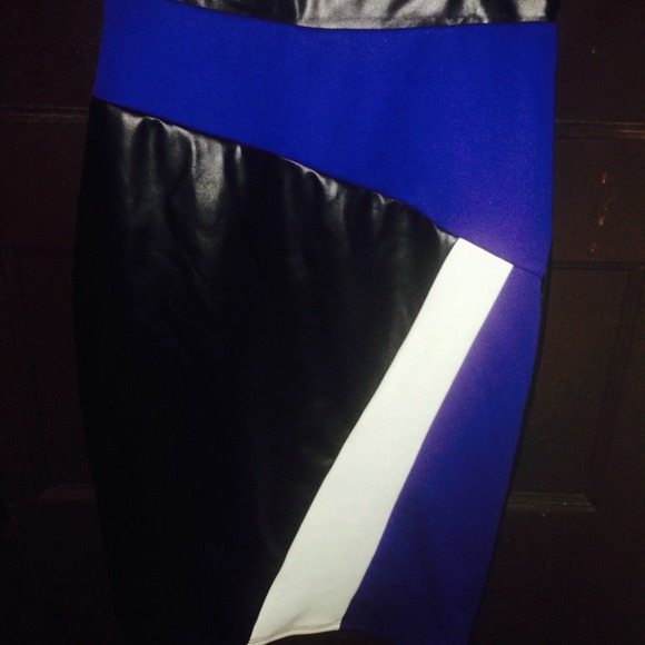 Arden B Leather Skirt