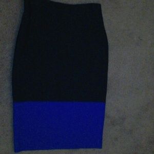 Bandage knee length skirt