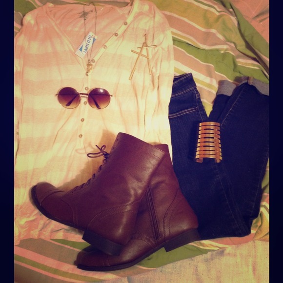 Basic striped long sleeved top from old navy