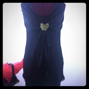 DIANE von FURSTENBERG SLEEVELESS WRAP TOP