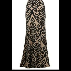 Paisley maxi skirt