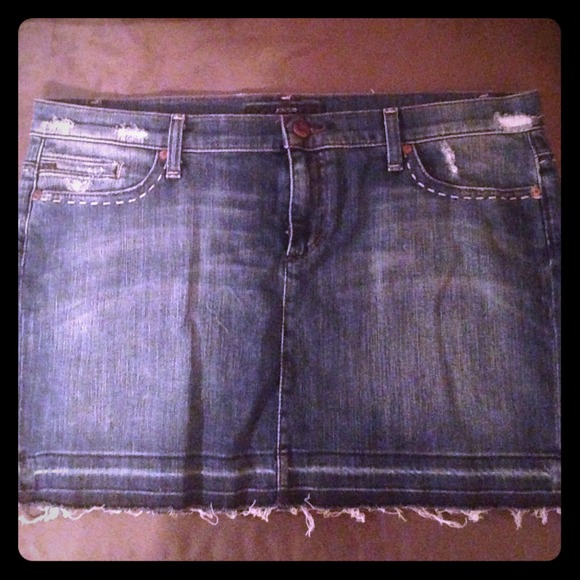 Joe's denim skirt