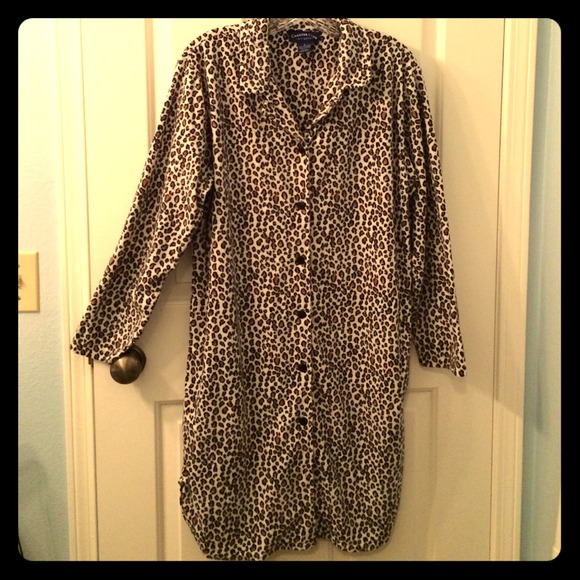 Charter Club Other - Super Soft Leopard Night Gown!! NWOT