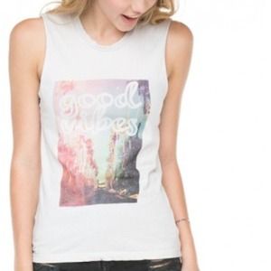 Brandy Melville Good Vibes Tank
