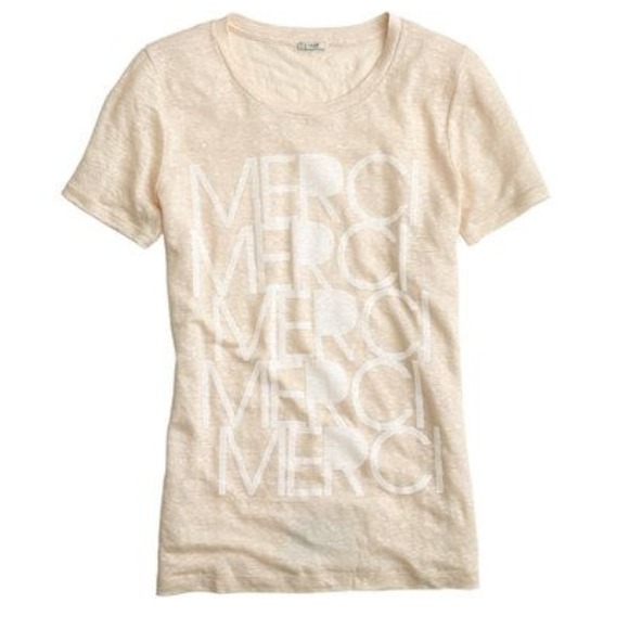 J. Crew Merci Tee NWT sold out online