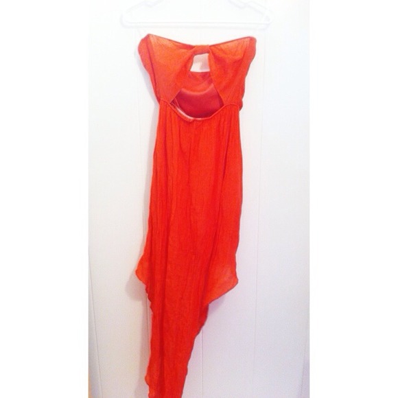 HI-LO CHIFFON DRESS w/ Open Back❤️ - Picture 2 of 2