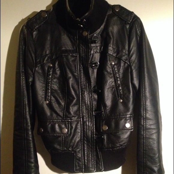 Faux Leather Jacket! - Picture 2 of 4