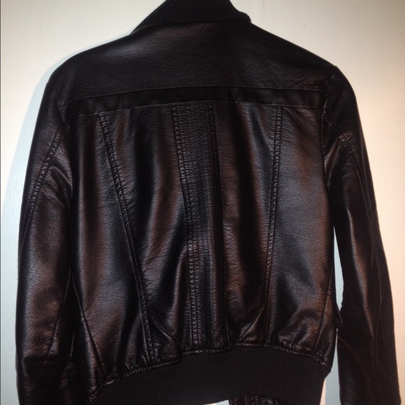 Faux Leather Jacket! - Picture 3 of 4