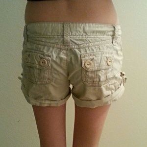 **PRICE REDUCED** Tan Areo shorts