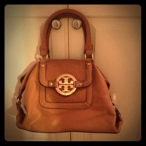 Camel colored purse