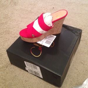 Brand new Colin Stewart wedge sandals