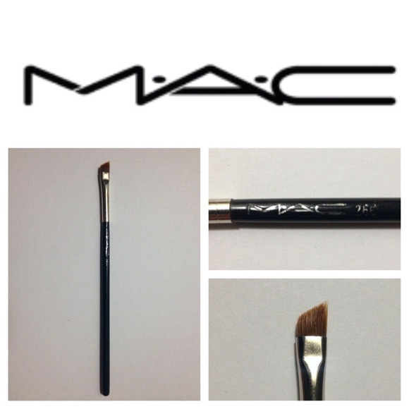 MAC 266 small angle brush and Butter London polish