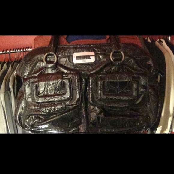 Guess authentic vintage leather handbag