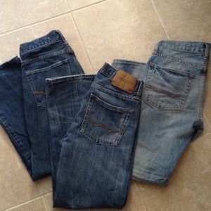 3 pairs of Boys Jeans
