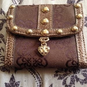 Kathy Van Zeeland Brown Wallet