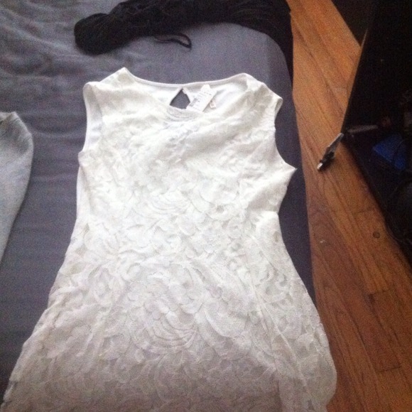 White Lacey dress