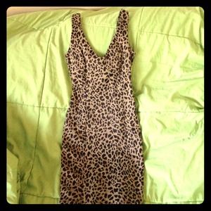 ✨FOR SALE✨ Sexy leopard mini dress💋