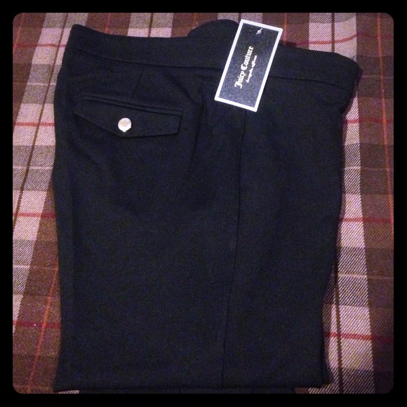 🎀⚓️Juicy couture Pitch black ponte pants