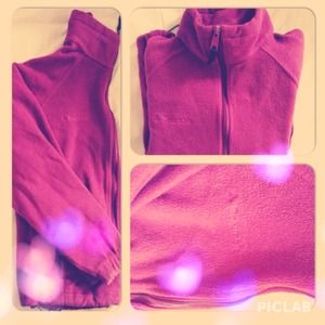 Purple Columbia full zip fleece💜