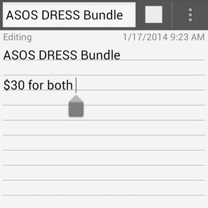 *HOST PICKS* ASOS DRESS BUNDLE