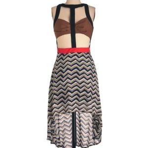 NWOT. Avant Garden High-low dress