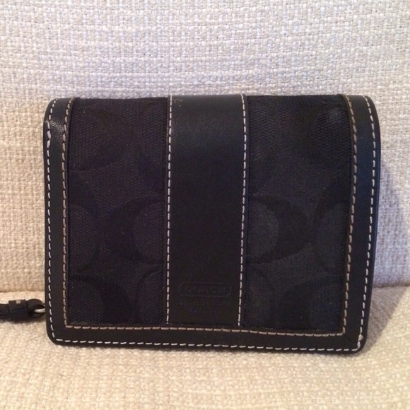 *REDUCED*. Authentic Coach Wallet Black