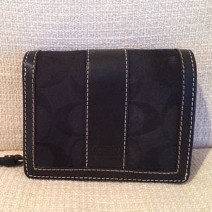 *REDUCED*. Authentic Coach Wallet Black