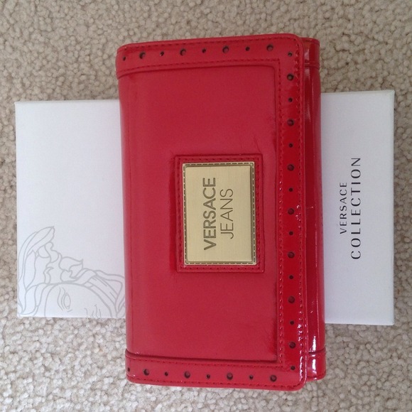 Versace Red Wallet