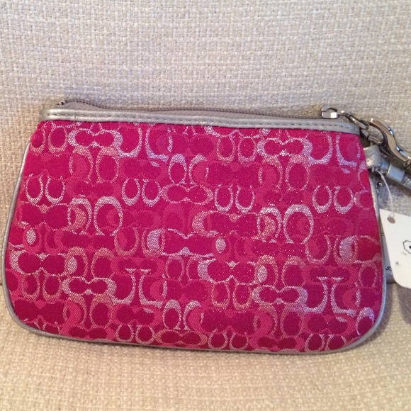 **SOLD BUNDLED ** Authentic Coach wristlet - Picture 2 of 3