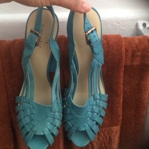 Turquoise sandal