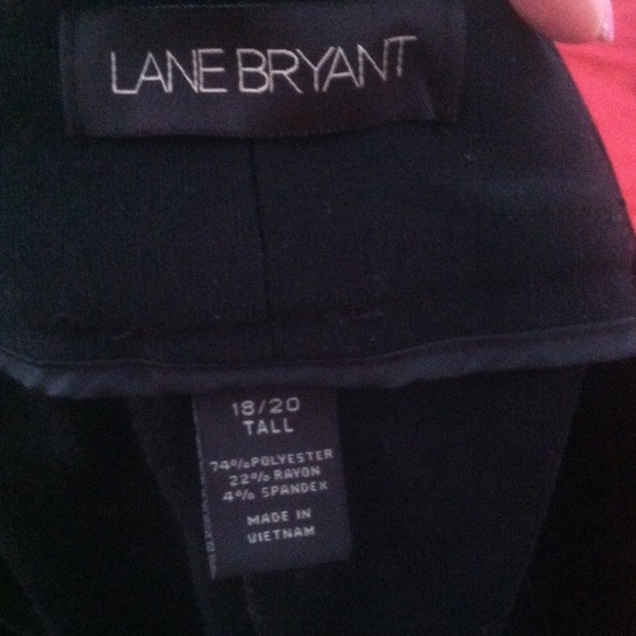 Black Lane Bryant pants - Picture 2 of 2
