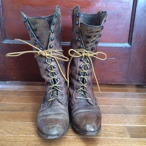 Vintage Seychelles Lace Up Boot