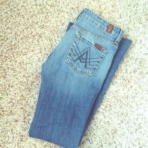 Crystal A pocket 7 for All Mankind jeans