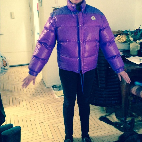 Moncler original jacket . Used twice .